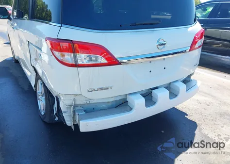 2015 Nissan Quest Sv из США, поврежденный, VIN JN8AE2KP4F9127399